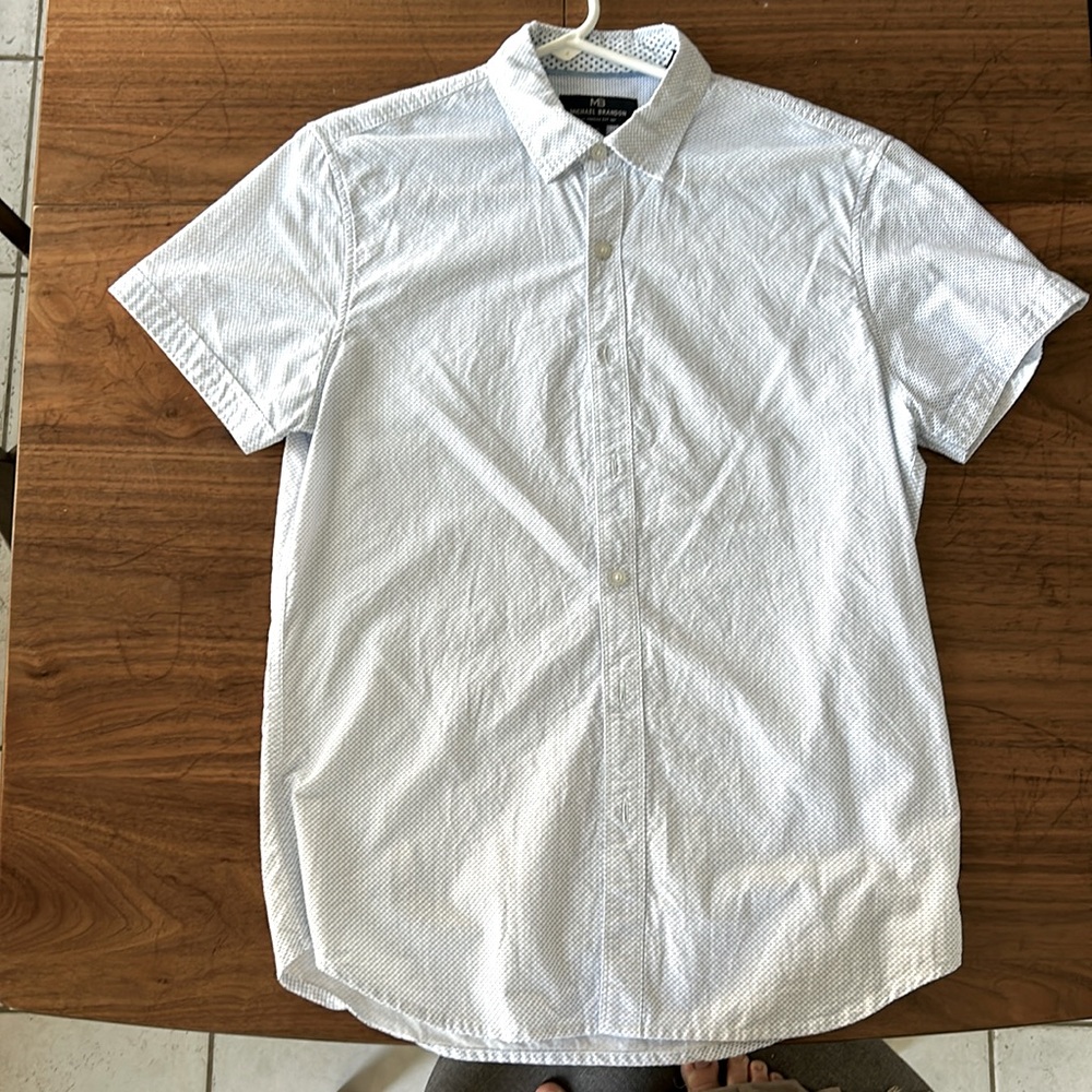 Michael Brandon Button Up